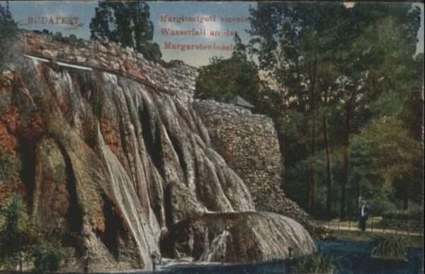 Budapest Wasserfall Margareteninsel