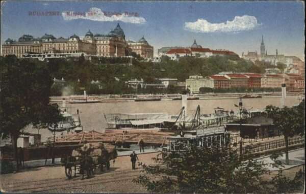 Budapest Strassenbahn Burg Dampfer
