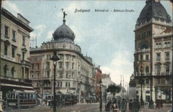Budapest Strassenbahn Rakoczistrasse
