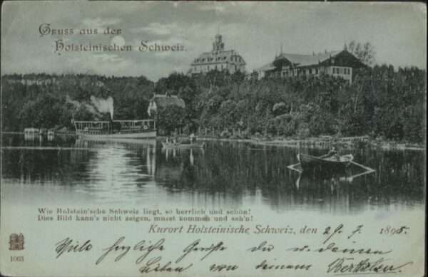 Holsteinische Schweiz Mondscheinkarte