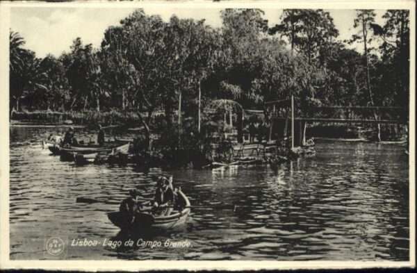 Lisboa Lissabon Lago Campo Grande Schiff