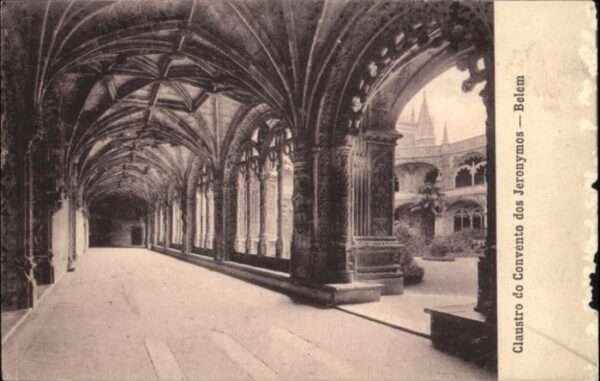 Belem Portugal Belem Claustro Convento Jeronymos
