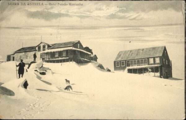 Serra da Estrela Hotel Pension Montanha winter Hund