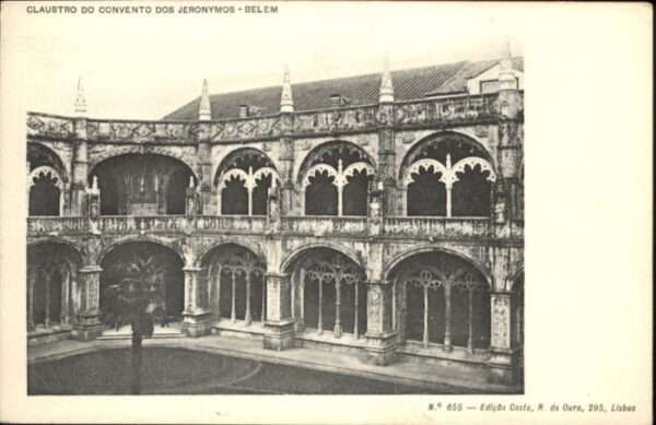 Belem Portugal Belem Claustro Convento Jeronymos