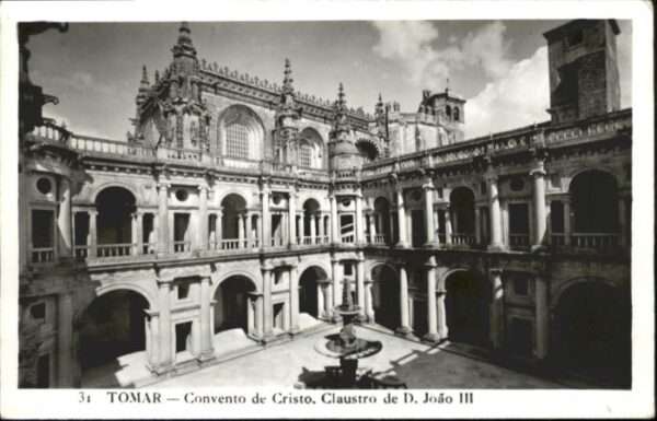 Tomar Convento Cristo Claustro