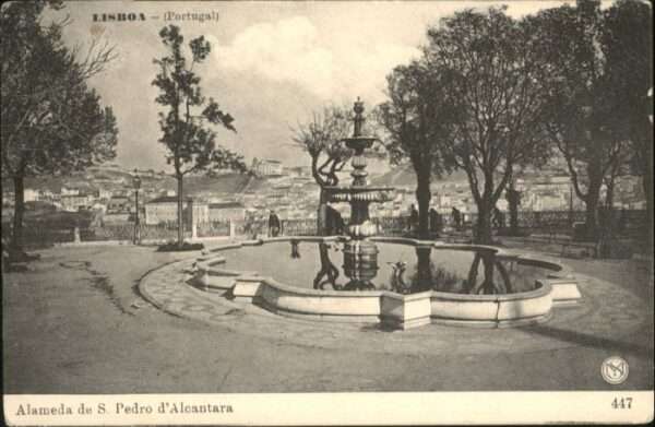 Lisboa Lissabon Alameda S Pedro Alcantara
