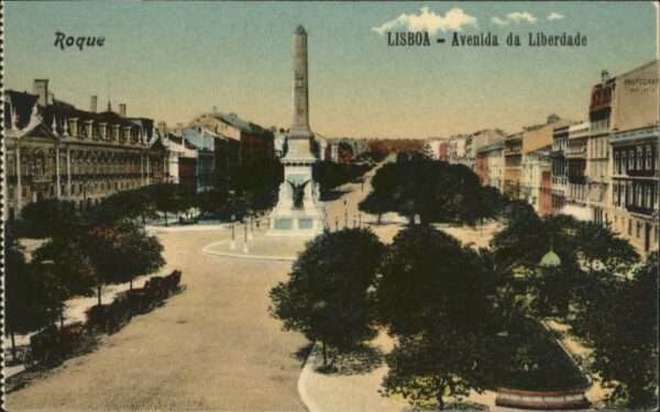 Lisboa Lissabon Roque Avenida Liberdade