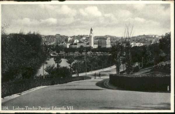 Lisboa Lissabon Trecho Parque Eduardo