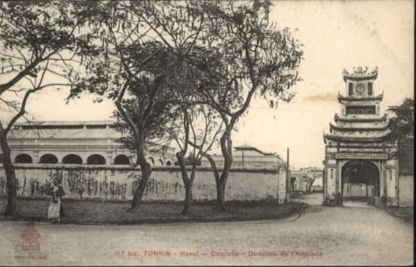 Hanoi Tonkin Citadelle Direction Artillerie