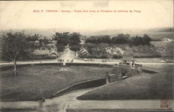 Sontay Tonkin Poste Citadelle collines Tong