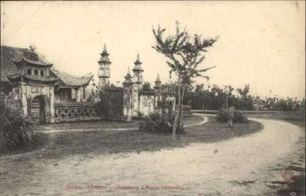 Haiphong Tonkin Route circulaire