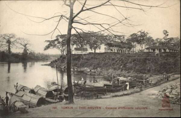 Thai-Nguyen Tonkin Caserne Infanterie Coloniale
