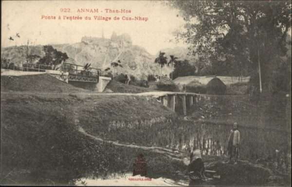Than-Hoa Annam Ponts Village Cua Nhap