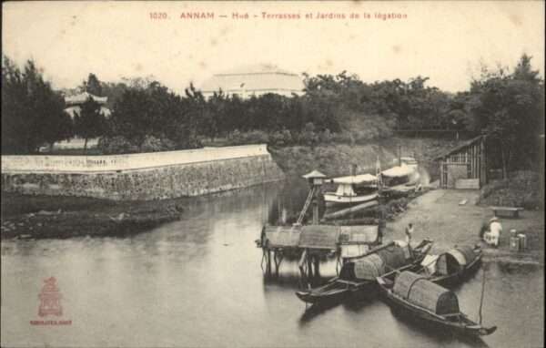 Hue Annam Vietnam Hue Annam Terasses Jardins legation