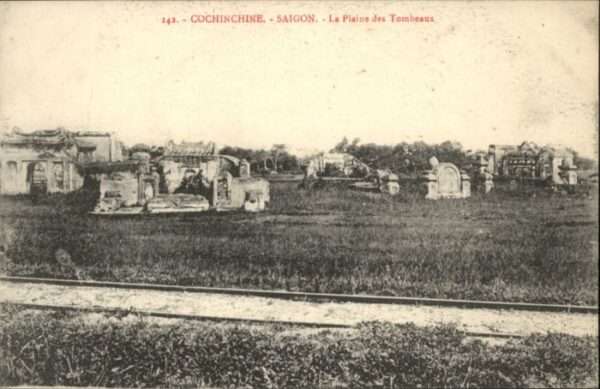 Saigon Cochinchine Plaine Tpmbeaux