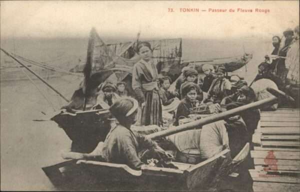 Tonkin Passeur Fleuve Rouge