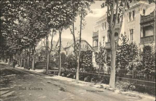 Bad Kudowa Niederschlesien Bad Kudowa Villenstrasse