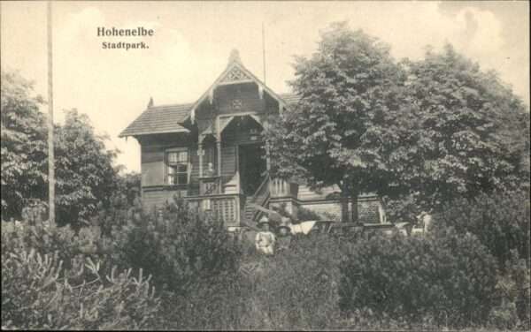Hohenelbe CZ Hohenelbe Stadtpark