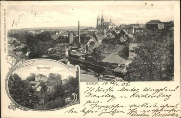 Eger Cheb Tschechien Eger Kaiserburg