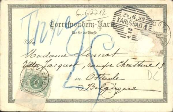 Karlsbad Eger Karlsbad_Böhmen Sprudel Springer – Bild 2