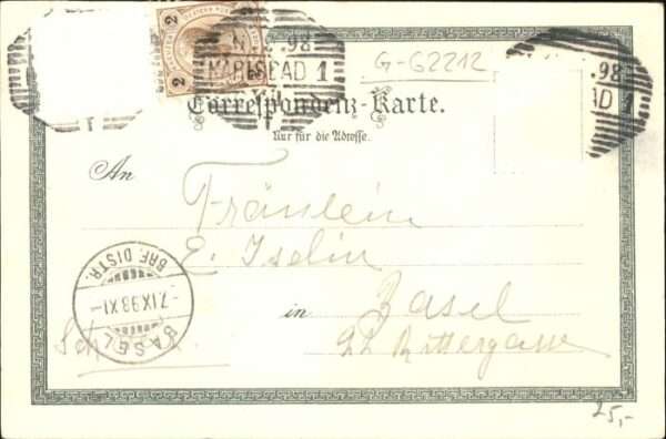 Karlsbad Eger Karlsbad_Böhmen Sprudel Springer – Bild 2