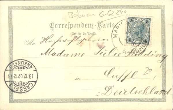 Marienbad Tschechien Boehmen Marienbad Waldquelle – Bild 2
