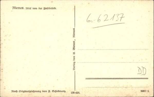 Niemes Brücke Künstler F Schicketanz * – Bild 2