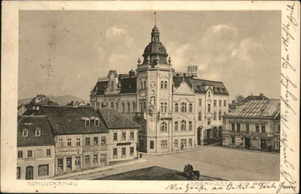 Schluckenau Sparkasse Post Kutsche