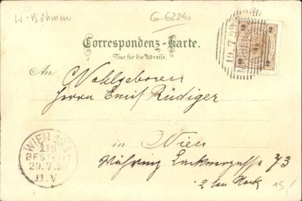 Marienbad Tschechien Boehmen Marienbad Waldquellallee – Bild 2