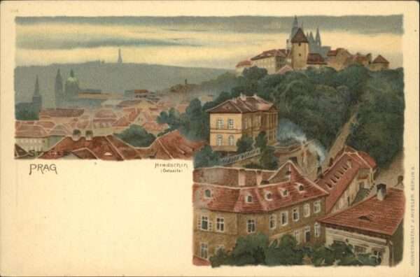 Prag Prahy Prague Prag Böhmen Hradschin