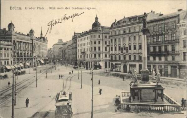 Bruenn Brno Brünn Grosser Platz Ferdinandstrasse St