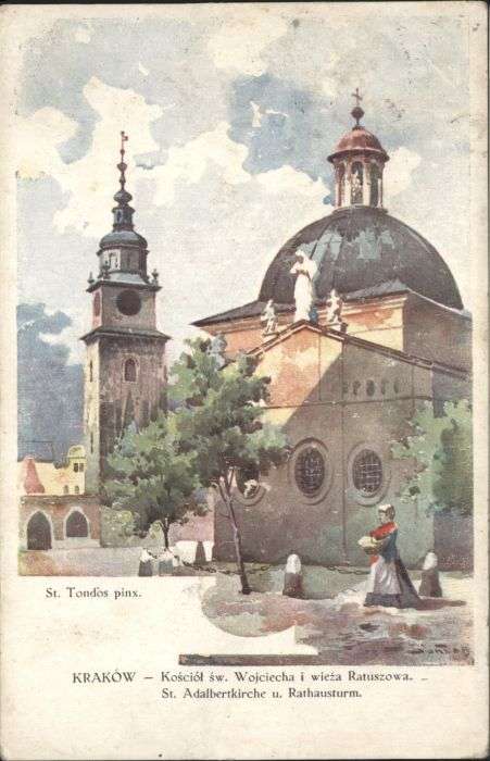 Krakau Krakow Krakau St Tondos pinx