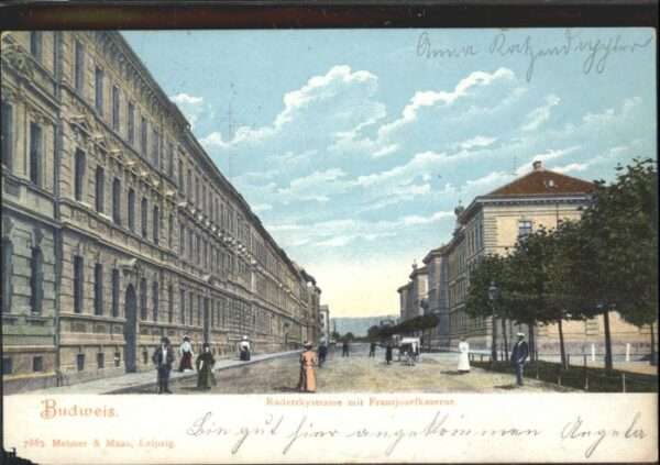Budweis Ceske Budejowice Budweis Radetzkystrasse Franzjosefkaser