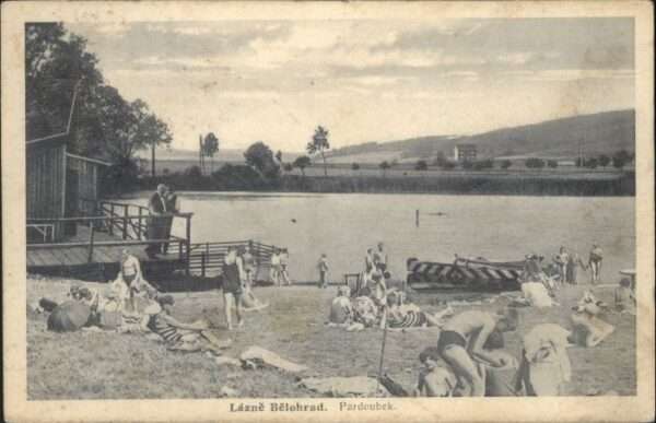 Lazne Belohrad Pardoubek See