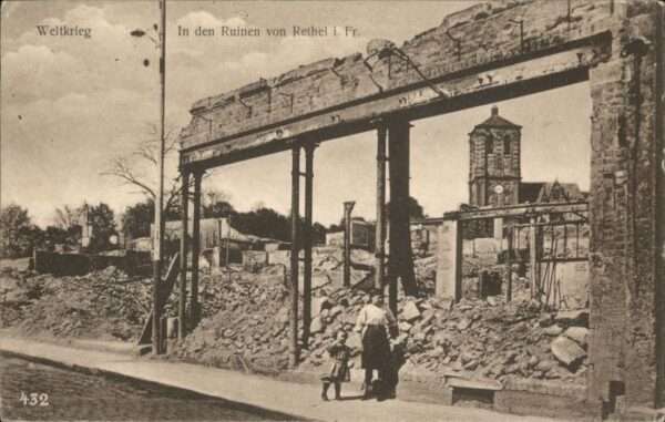 Rethel Ardennes Rethel Ruinen