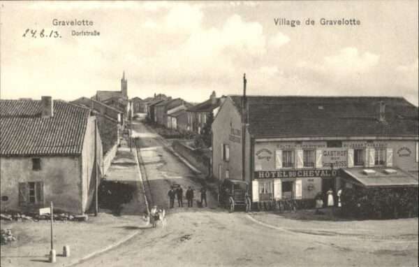 Gravelotte Moselle Dorfstrasse