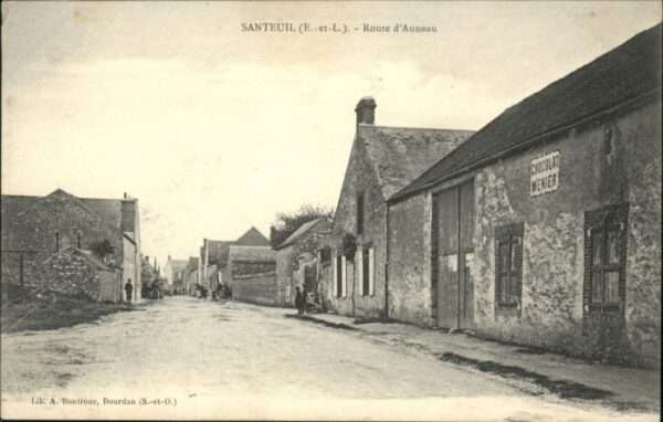 Santeuil d Eure-et-Loir Route d_Auneau