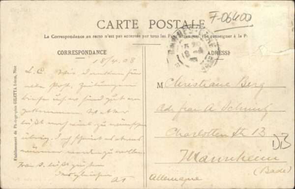 Cannes Alpes-Maritimes Cannes Boulevard Croisette Esel – Bild 2