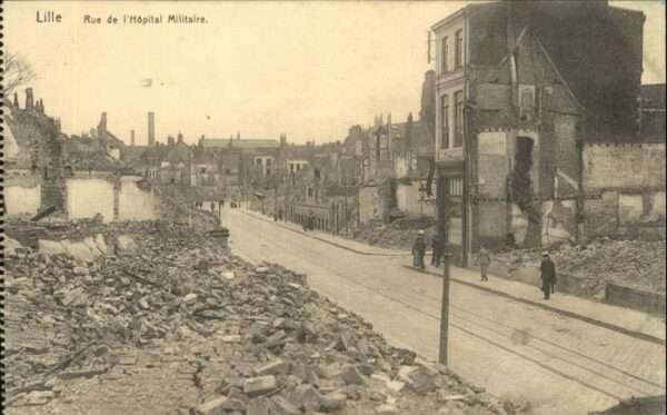Lille Nord Lille Rue Hopital Militaire