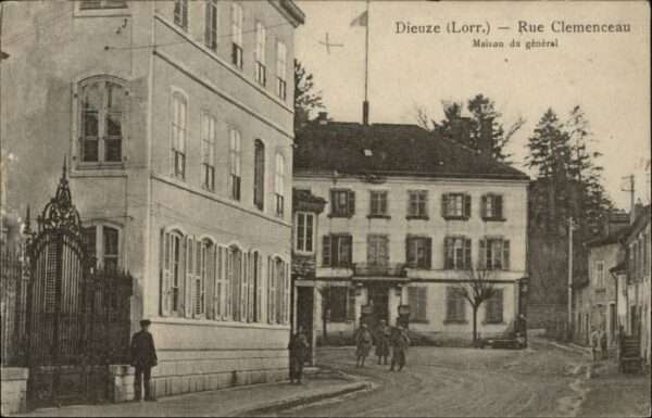 Dieuze Rue Clemenceau Maison General