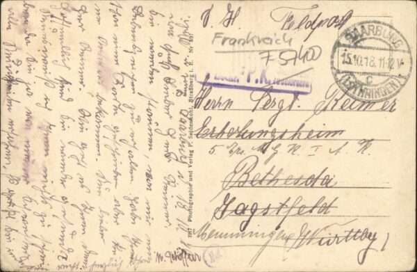 Saarburg Lothringen Villa Elisabeth Pfalzburgerstrasse – Bild 2