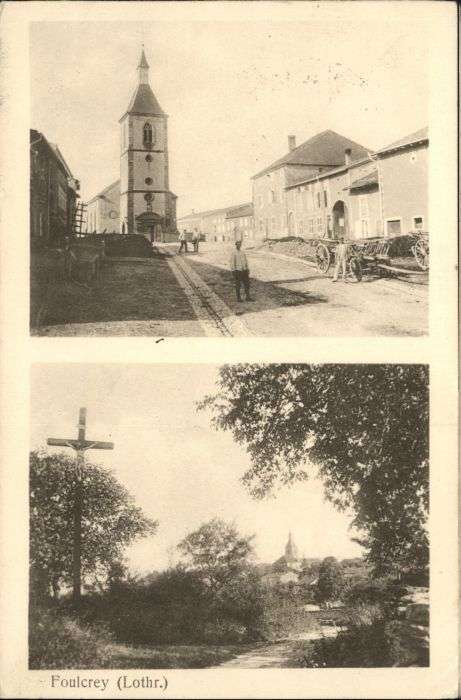Foulcrey Kirche Kreuz