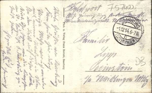 Saarburg Lothringen Artellerie Kaserne – Bild 2