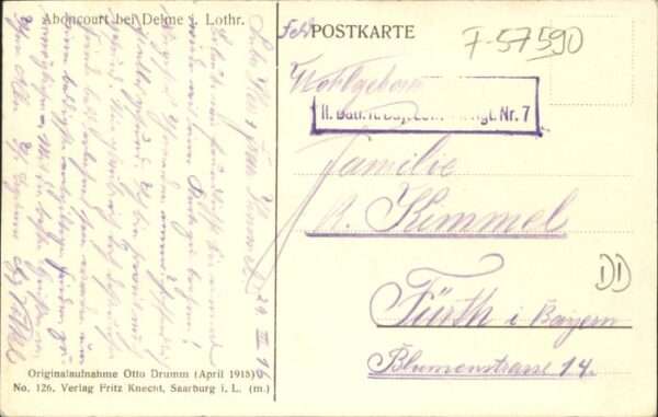 Aboncourt-sur-Seille Ruinen – Bild 2