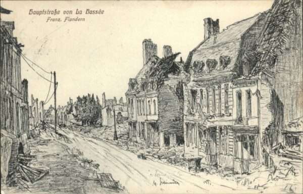 La Bassee Hauptstrasse Flandern