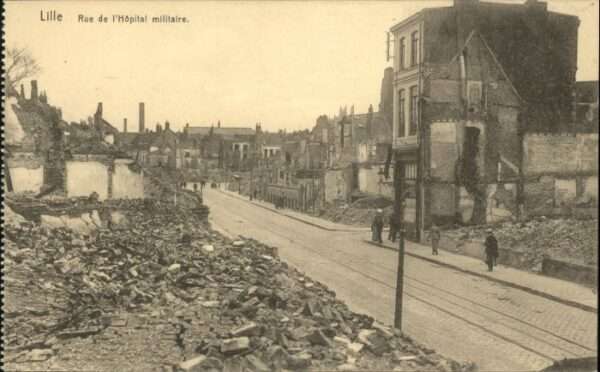 Lille Nord Lille Rue Hopital Militaire
