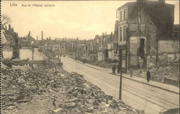 Lille Nord Lille Rue Hopital Militaire