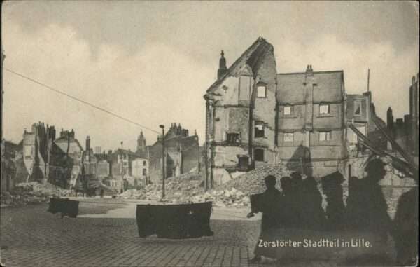 Lille Nord Lille Zerstörter Stadtteil