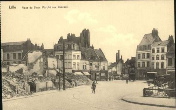 Lille Nord Lille Place Vieux Marche Chevaux
