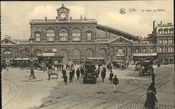 Lille Nord Lille Kutsche Gare Buffet